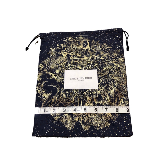 Christian Dior Navy Gold Dust Bag - Picture 3 of 3
